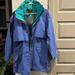 Vintage Eddie Bauer Hooded Gore-Tex Rain Jacket Size M